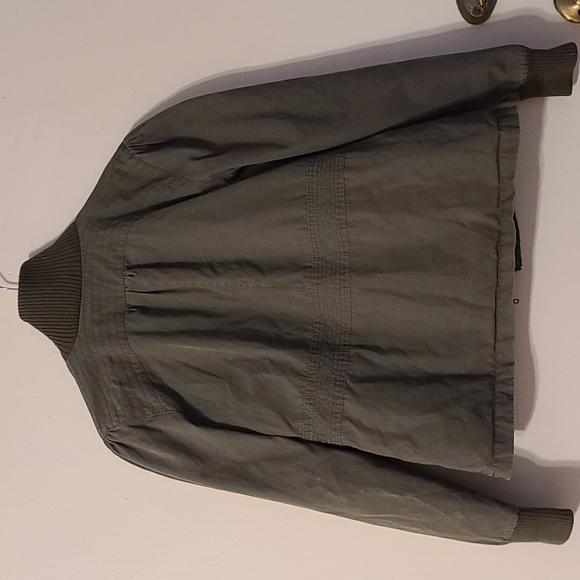 Charlotte Russe Green Bomber Jacket - Picture 5 of 6